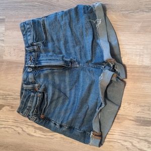 High waisted mom shorts